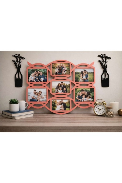 mrchediyesepeti cadru oval din 7 piese (cu opțiuni de culoare)