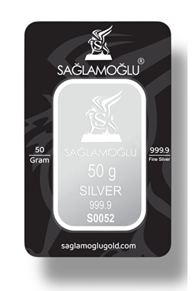 Lora Kuyumculuk 50 Gram Külçe Gümüş (999.9)