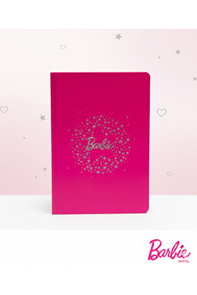 Space License Barbie Yaldız Baskı Sert Kapak Noktalı Butik Defter 96 Yaprak