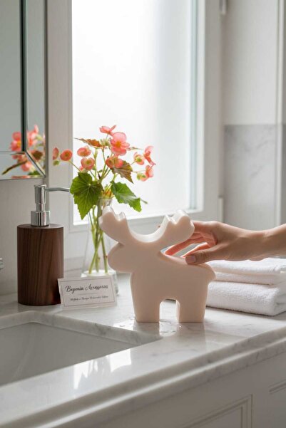 Begonia Accessories Decorative Soap Made from Herbal Oils and Essences That Refreshes the Environment with Aromatherapy Features