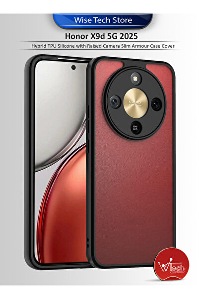 Wtech غطاء حماية نحيف من السيليكون الحراري المرن (TPU) مع كاميرا بارزة لهاتف Honor X9d 5G 2025