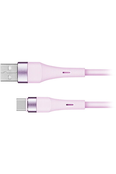 Kruger&Matz KM1268-1P USB/USB Type-C 15W 1m Roz