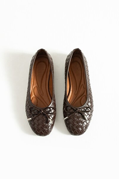 misio shoes حذاء مونيت النسائي ذو الفيونكة اليومي المسطح