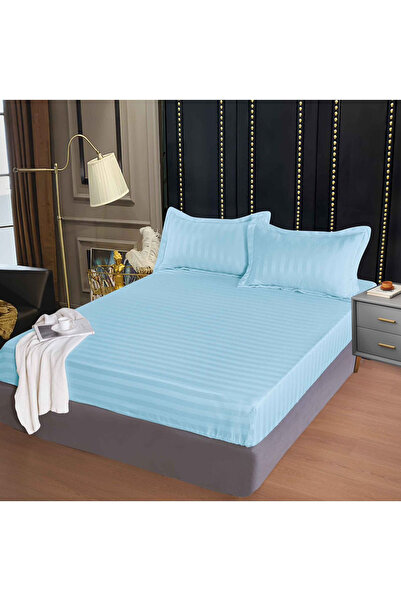 lumixauto Damasc Deluxe with Elastic, 160x200cm, 2 pillowcases