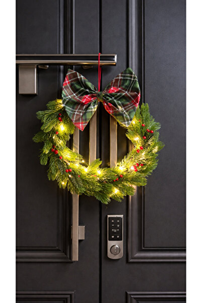 Little Sunshine Design Kapı süsü , kapı çelengi, yılbaşı kap süsü, yılbaşı çe...