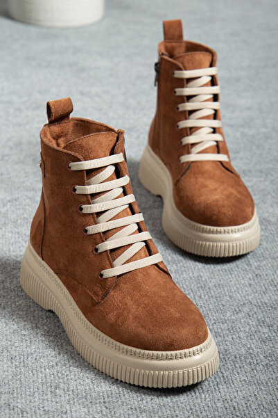 Mc vay Shoes Cizme din piele artificială pentru femei cu pietre aplicate cu șireturi și fermoar Cizme și cizme pentru femei