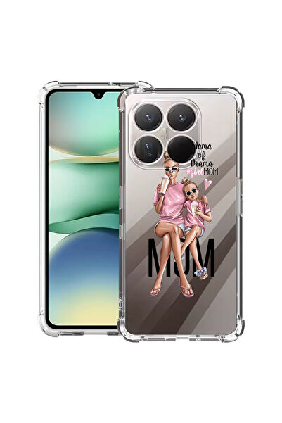 bestcase Husa antișoc compatibilă cu Motorola Moto G86 Power, Girl Mom Mama o...