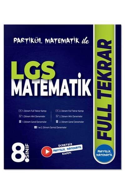 Partikül Matematik 8. Sınıf LGS Matematik Full Tekrar