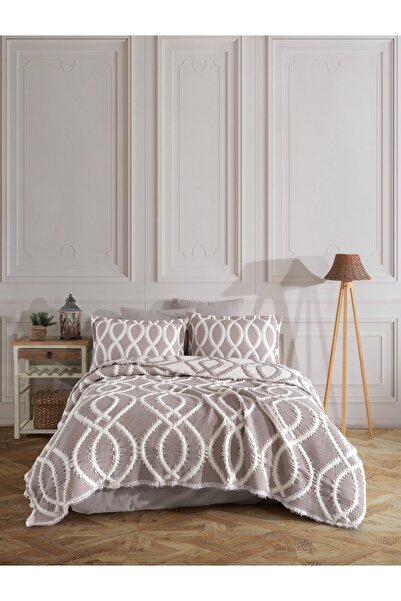 Fiesta Tekstil طقم غطاء سرير فاخر من الموسلين 6 قطع