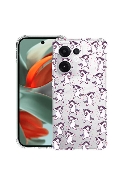 bestcase Carcasă antișoc Husa compatibilă cu Oppo Reno15 Pro, model Unicorn,