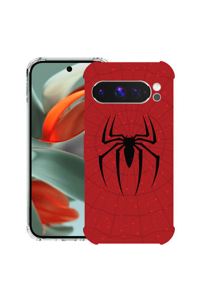 bestcase Carcasă antișoc compatibilă cu Google Pixel 10 / Pixel 10 Pro, Spider