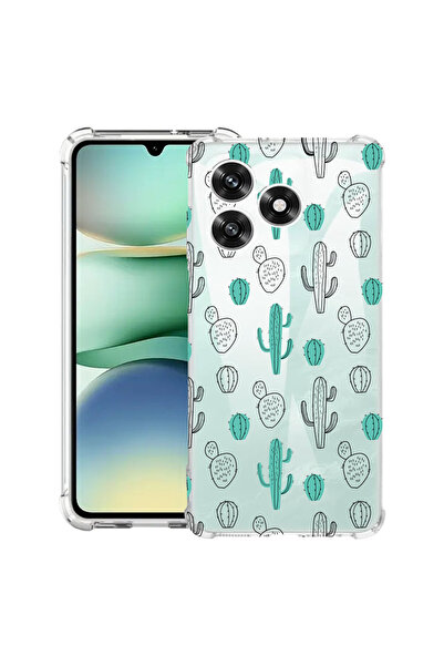 bestcase Carcasă antișoc Husa compatibilă cu Honor X5c Plus / X5c, Cactus