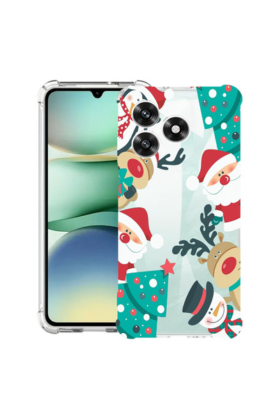 bestcase Carcasă antișoc Husa compatibilă cu Honor X5c Plus / X5c, Crăciun