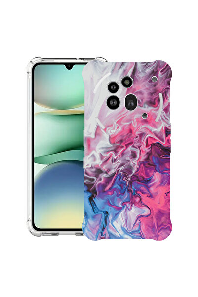 bestcase Carcasă antișoc Husa pentru telefonul Nothing (3a) Pro, roz marmorat...