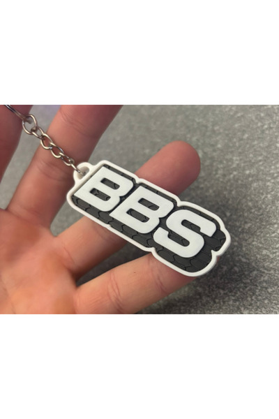 TriVox3D Bbs Logo Keychain