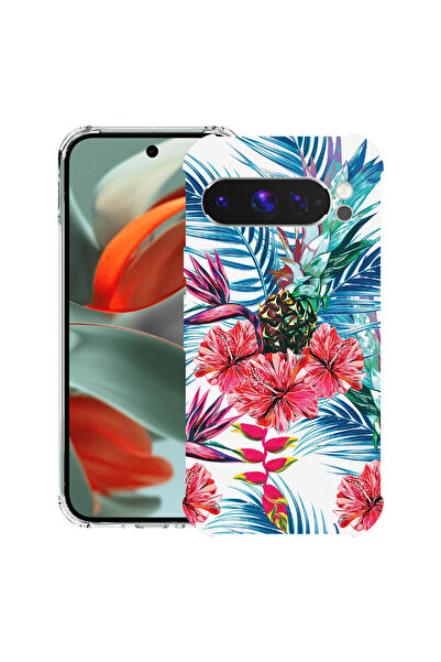 bestcase Carcasă antișoc compatibilă cu Google Pixel 10 / Pixel 10 Pro, Flori