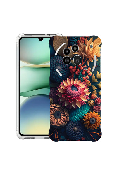 bestcase Carcasă antișoc Husa pentru telefonul Nothing (3a) Pro, flori colorate