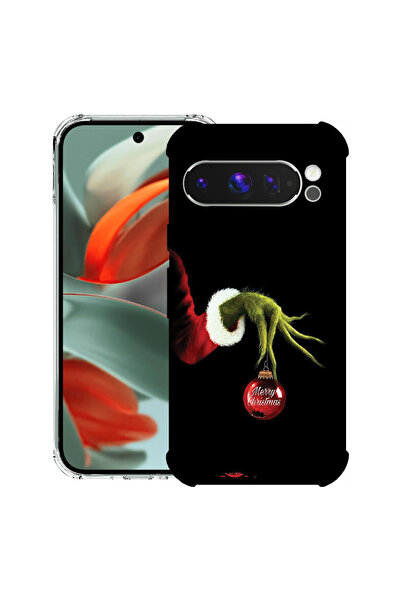 bestcase Carcasă antișoc Husa pentru Google Pixel 10 / Pixel 10 Pro, Xmas Gre...