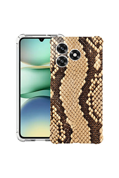 bestcase Carcasă antișoc Husa compatibilă cu Honor X5c Plus / X5c, model piel...