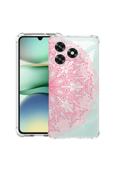 bestcase Θήκη Husa Anti Shock συμβατή με Honor X5c Plus / X5c, Δαντελένιο Ροζ