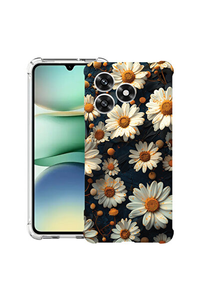 bestcase Husa Anti Shock Case compatible with Honor X5c Plus / X5c, 3D Daisy