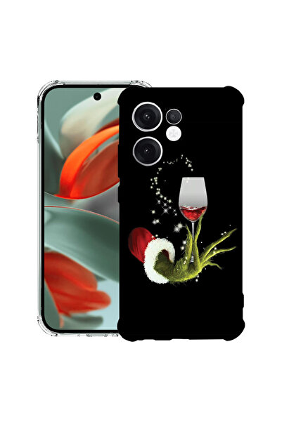 bestcase Carcasă antișoc Husa pentru Oppo Reno15, Xmas GreenMass