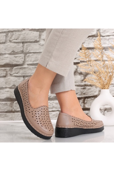 GGM Pantofi sport damă maro din piele ecologică Nasca, 39