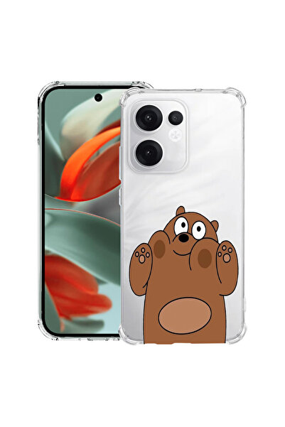bestcase Carcasă antișoc Husa compatibilă cu Oppo Reno15 Pro, Ursuleți,
