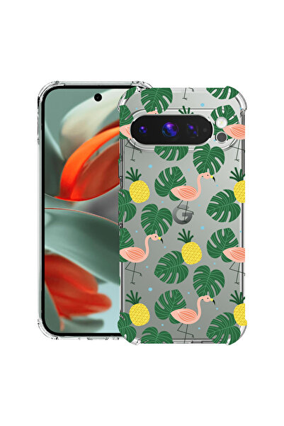 bestcase Husa antișoc compatibilă cu Google Pixel 10 / Pixel 10 Pro, Flamingo,