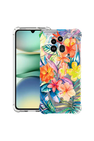 bestcase Carcasă Husa Anti Shock compatibilă cu Nothing Phone (3a) Pro, Flori...