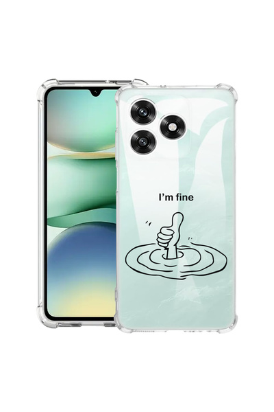 bestcase Θήκη Husa Anti Shock συμβατή με Honor X5c Plus / X5c, I'm Fine,