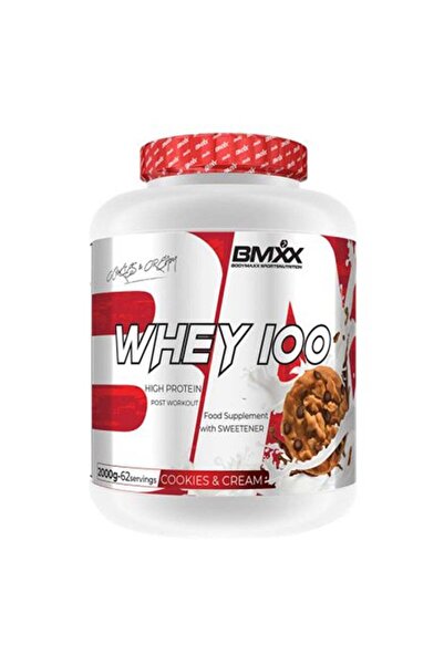 BMXX Sports Nutrition بروتين مصل اللبن فائق الترشيح من بودي ماكس سبورتس نيوتريشن واي 100 - 2000 غرام بنكهة الكوكيز والكريمة