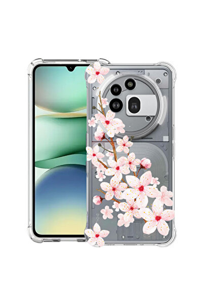 bestcase Carcasă antișoc Husa compatibilă cu Nothing Phone (3a) Pro, floare d...