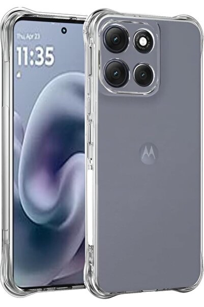 bestcase Husă Anti Shock + Folie de sticlă inclusă, Compatibilă cu Motorola M...