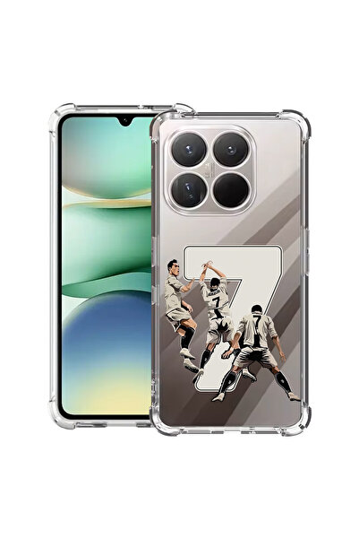 bestcase Husa antișoc compatibilă cu Motorola Moto G86 Power, Jucător de fotbal