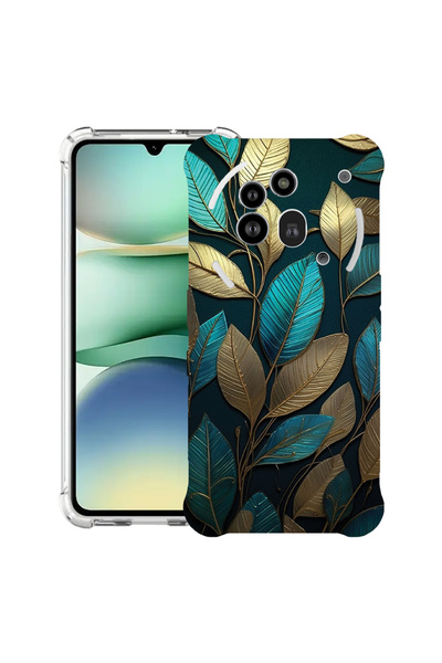 bestcase Carcasă antișoc Husa compatibilă cu Nothing Phone (3a) Pro, Golden F...