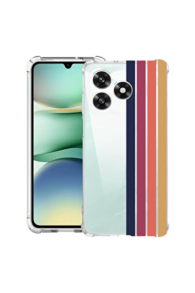 bestcase Θήκη Husa Anti Shock συμβατή με Honor X5c Plus / X5c, Retro Lines