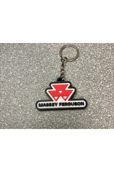 TriVox3D Massey Ferguson Logo Keychain