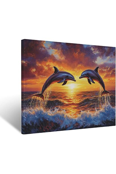 ALAYRA International لوحة جدارية كبيرة من قماش الجرافيتي 60 × 80 سم، ديكور جد...