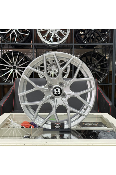 Sonic 17 İNÇ 4X100 FİAT RENAULT DACIA BRABUS SİLVER JANT MODELİ (4ADET)