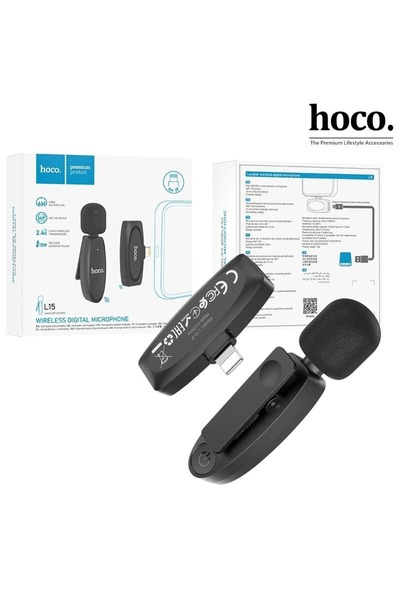 HOCO Premium Product ميكروفون لاسلكي Hoco L15 لأجهزة iPhone