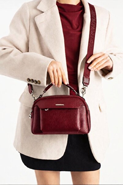 Berlin bags حقيبة كروس نسائية متعددة الاستخدامات من تويل بأربعة أقسام