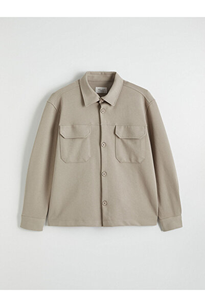 LC Waikiki MG TRENDEN ΥΠΕΡΟΧΕΣ ΠΡΟΣΦΟΡΕΣ Καφέ Ανδρικό Πουκάμισο Άνετης Εφαρμογής