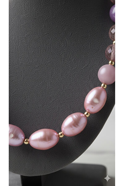 trendhazan A Quality Big Beaded Acrylic Design Women Necklace