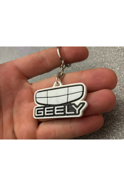 TriVox3D Geely Logo Key Chain