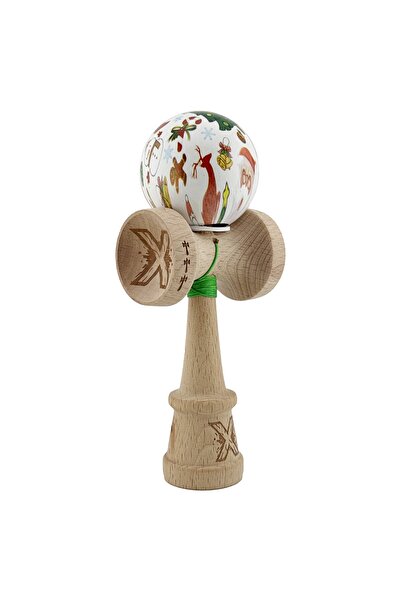 Teo Kendama X Originala, Profesionala, , Christmas Edition, Super Sticky cu C...
