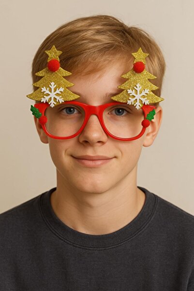OKAVANGO Ornament de Crăciun unisex Ochelari de Crăciun Cadouri tematice de C...