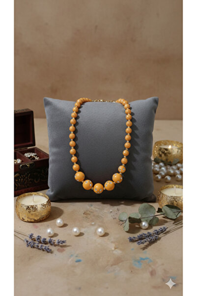 trendhazan A Quality Big Beaded Acrylic Design Women Necklace