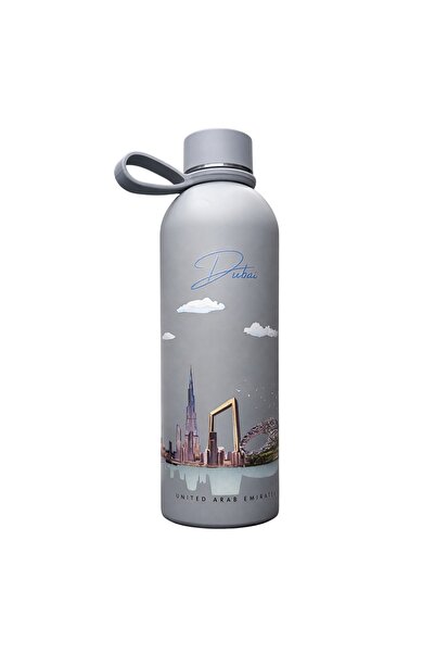jump n joy Dubai Skyline Pro SUS304 Stainless Steel Flask | 500 ml Premium Wa...