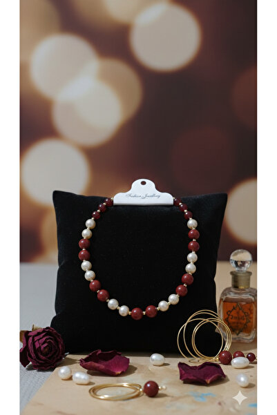 trendhazan A Quality Big Beaded Acrylic Design Women Necklace